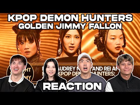 Видео: K-POP ОХОТНИКИ НА ДЕМОНОВ!! - EJAE, Одри Нуна и Рей Ами: Золотая РЕАКЦИЯ ВЖИВУЮ!