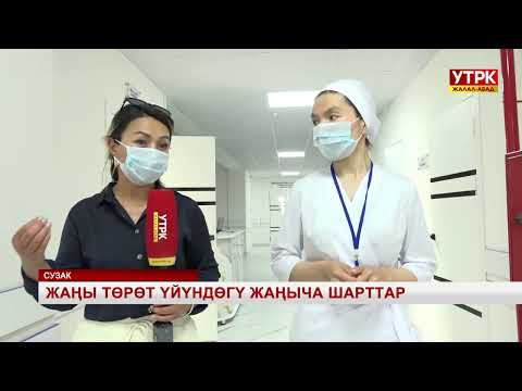 Видео: Төрөгүндү келтирген жаңы төрөт үйү