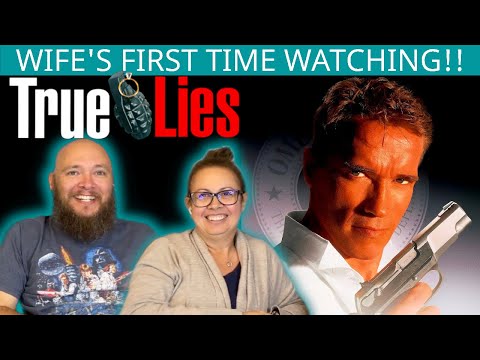 Видео: Правдивая ложь (1994) | Жена впервые смотрит | Реакция на фильм