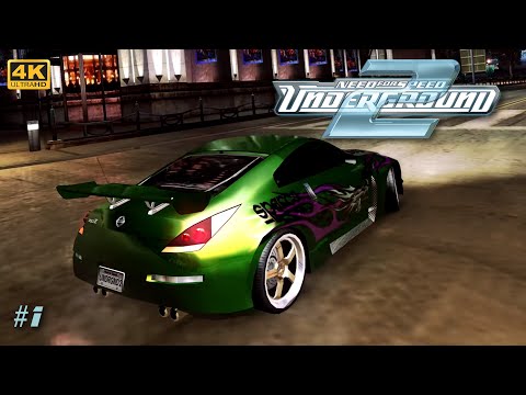 Видео: [4K] 🏁 Легенда Бэйвью - NFS Underground 2 [#1]