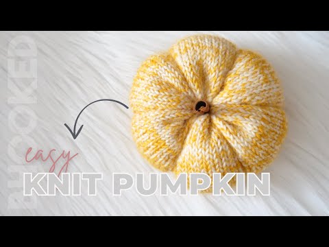 Видео: Как связать тыкву для начинающих!