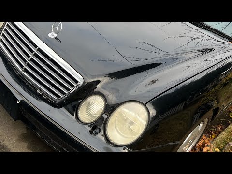 Видео: Mercedes Clk W208 55 2001 селектор АКПП застрял в паркинге