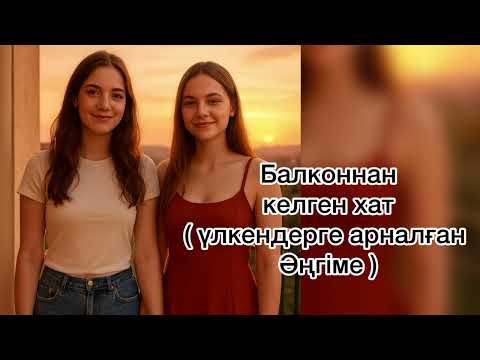 Видео: Балконнан келген хат , әңгіме , өмірден алынған