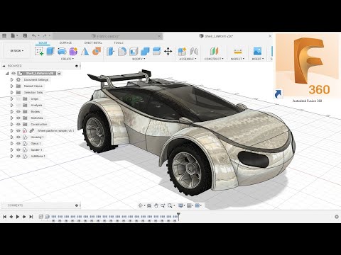 Видео: Знакомство с программой Fusion 360 для новичков