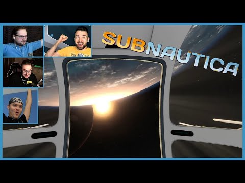 Видео: Реакция Летсплейщиков на ФИНАЛ | Subnautica