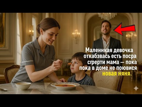 Видео: Маленькая девочка отказывалась есть после смерти мамы — пока в доме не появилась новая няня.