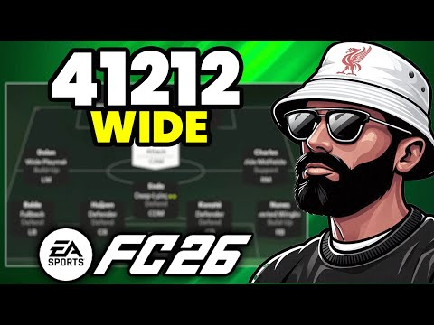 Видео: Атакующая тактика 41212 Wide Custom | FC26🔥Доминируйте на поле!💪