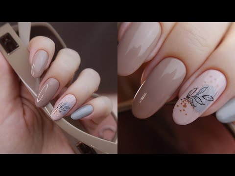 Видео: Лёгкий нюд дизайн ногтей обычным лаком