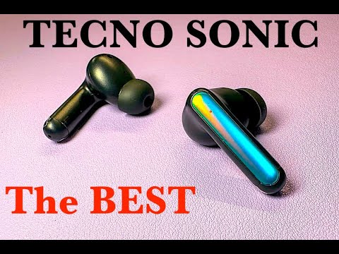 Видео: Tecno Sonic 1 МОИ НОВЫЕ БЕСПРОВОДНЫЕ НАУШНИКИ С Bluetoth 5.3!