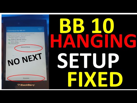 Видео: BlackBerry 10: как исправить ошибку «Подключение к WIFI» и обойти BB Id.