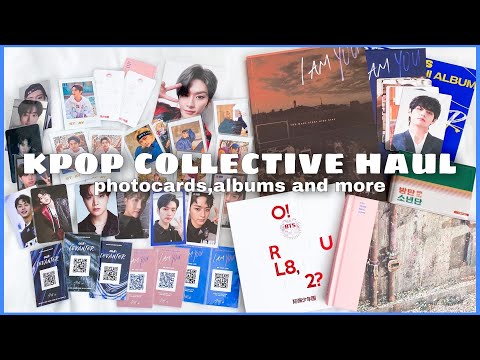 Видео: БОЛЬШАЯ РАСПАКОВКА ФОТОКАРТ, АЛЬБОМОВ BTS, Stray Kids | kpop collective haul