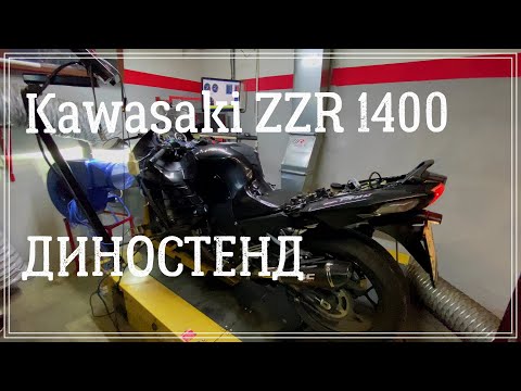 Видео: Кратко о настройке мотоцикла на диностенде (ZZR 1400)
