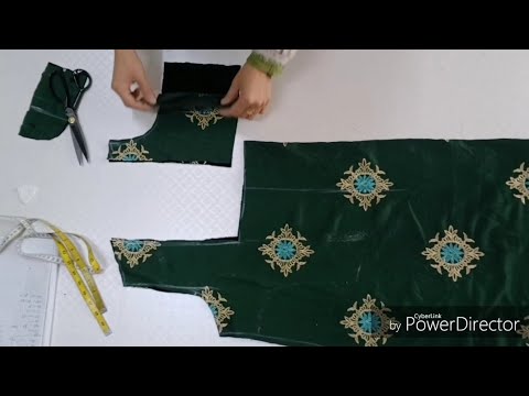 Видео: Замонави кокетка 50 размер онохонга куйлак  тикамиз Шьём плать. Sewing a yoke dress. خياطة فستان نير