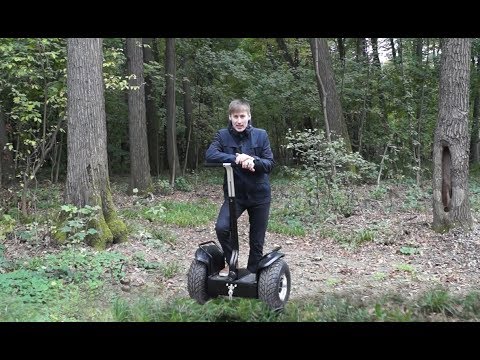 Видео: Сигвей Segway WMotion Q7: обзор внедорожника + тест драйв в лесу