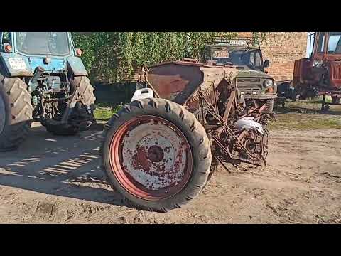 Видео: Подготовка и сев рапса сеялкой сз 3.6 и мтз 80.#мтз #фермер