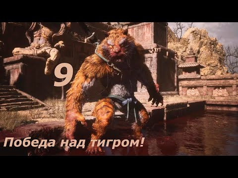 Видео: Black Myth Wukong/ 9 Часть/ Победа над тигром!