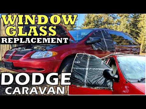 Видео: Как заменить переднее боковое стекло на Dodge Caravan 2001–2007 годов выпуска | Быстрое и доступн...