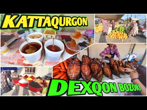 Видео: КАТТАКУРГОН ДЕХКОН БОЗОРИ ХАММА. КУРСИН ДАХШАД.😃😧