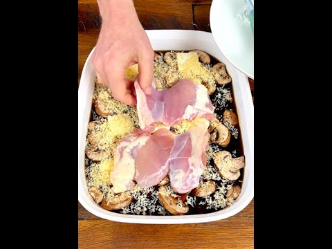 Видео: Курица с рисом и маслом | Насыщенная французская луковая запеканка с маслом