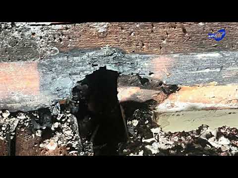 Видео: Горел жилой дом в Барбарове