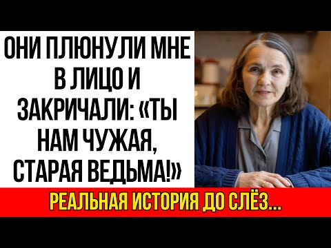 Видео: Внуки плюнули в лицо и сказали: «Ты нам чужая, старая ведьма»