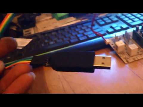 Видео: Простой способ прошивки модуля Атлант