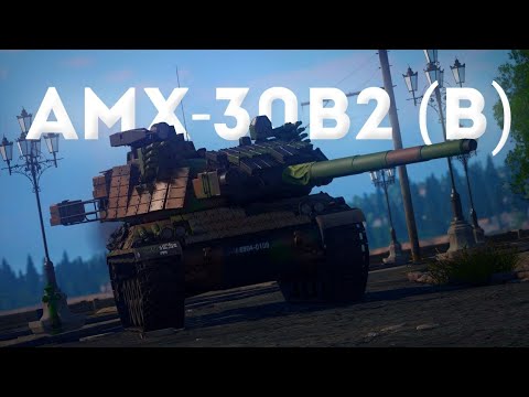 Видео: ВЗВОД AMX-30B2 (B) - НОВАЯ ИМБА 8 ТИРА / ОБЗОР BRENUS / War Thunder Mobile
