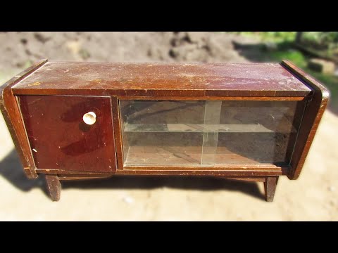 Видео: Переделка советской тумбы. Реставрация старой мебели | Restoration of Soviet furniture