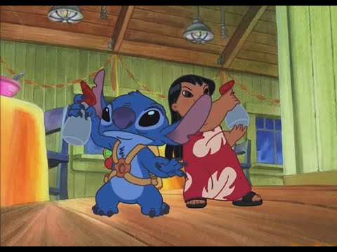 Видео: Лило и Стич "Ханка-Ханка". Лучшие и смешные моменты. 1 сезон 21-22 серия