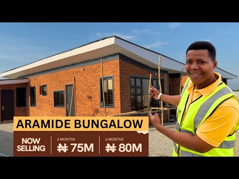 Видео: АРАМИДА Бунгало – Бунгало с 3 спальнями в Ибеду Лекки | Внутри жилого комплекса Itunu