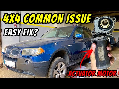 Видео: Как починить электродвигатель привода раздаточной коробки BMW X3 X5 X6 (2004–2010)!