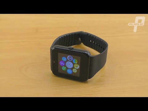 Видео: Smartwatch GT08 обзор умных часов