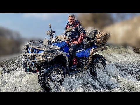 Видео: CFMOTO CFORCE 600 на весенней покатушке