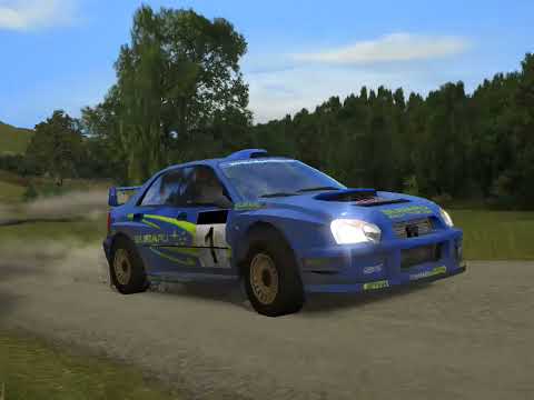 Видео: Richard Burns Rally. Rally School Stage – мой личный рекорд – 1:19,51
