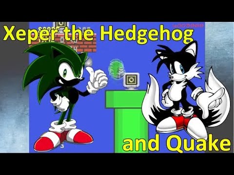 Видео: Кооперативный обзор Xeper the Hedgehog and Quake [Теилз (Квейк) негр ? О_о]