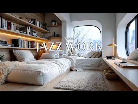 Видео: Зимний Утренний Джаз ❄️ Уютное Пианино для Фокуса и Учебы ~ Расслабляющая Рабочая Мелодия