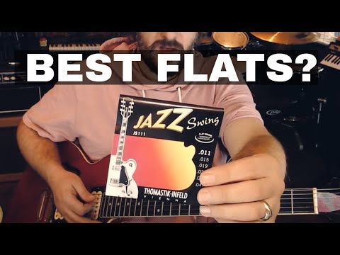 Видео: Снова пробуем струны с плоской обмоткой — Thomastik Infeld Jazz Swing 11-47 JS111