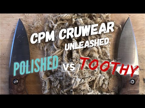 Видео: CPM Cru: сохранение кромок: полированные и зубчатые