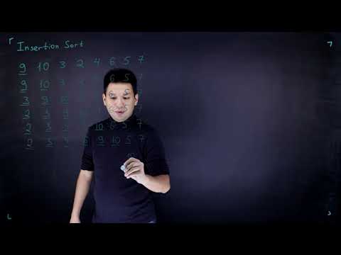 Видео: 1.2 - Insertion Sort(Сортировка вставкой)