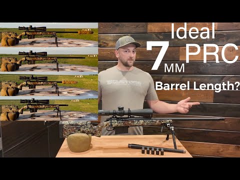 Видео: Тест на укорачивание ствола 7 мм PRC