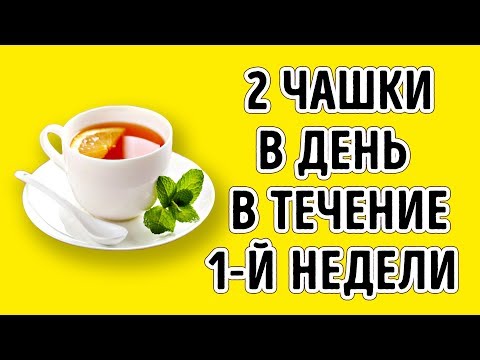 Видео: Всего 2 чашки в День в Течение 1 Недели Обеспечат Вам Плоский Живот