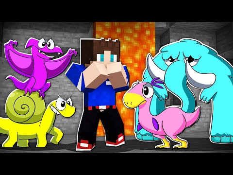 Видео: ГАРТЕН ОФ БАНБАН НО ОНИ СТАЛИ ДИНОЗАВРАМИ В МАЙНКРАФТ 100% ТРОЛЛИНГ МУЛЬТИК GARTEN OF BANBAN 4