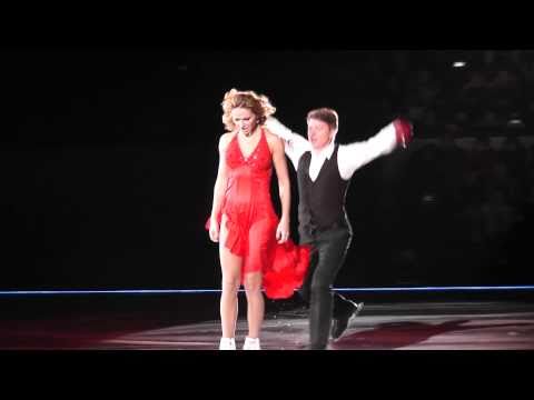 Видео: Ягудин, Навка "Пламя страсти", "Холодно..." 09.04.11 (15:00)