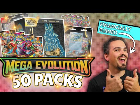 Видео: Открываю 50 наборов МЕГАЭВОЛЮЦИЯ. Принесу ли я прибыль или никогда не оправлюсь финансово? 💸