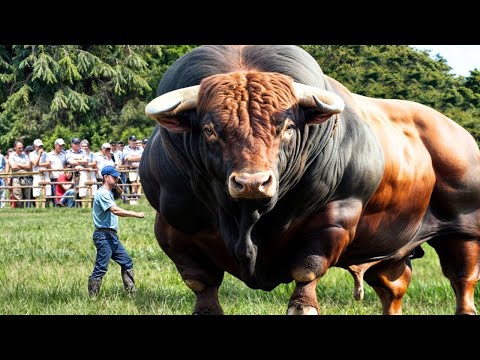 Видео: Вы Не Поверите, на Что Способен Самый Огромный Бык в Мире! Топ 10