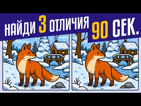 Видео: 🕵️‍♀️ Найди 3 Отличия | 🧩 Проверь наблюдательность! ⏰ | Quiz Portal #7