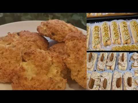 Видео: Немного вкусняшек, овсянные пряники, пирожное савоярди 🤗👍