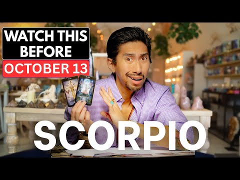 Видео: Скорпион 😱 «ЭТО ПРОИСХОДИТ 13 ОКТЯБРЯ» 🤯
