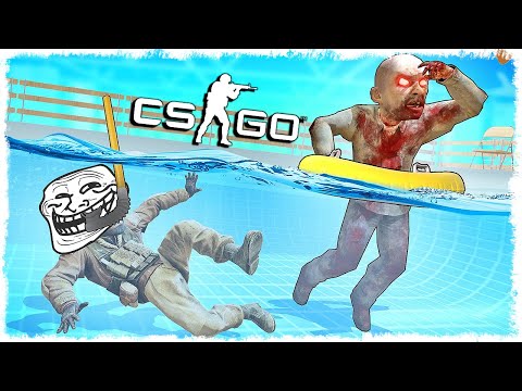 Видео: ТРОЛЛЬ vs ЗОМБИ!!! УГАРНЫЙ МАНЬЯК В CS:GO!!!