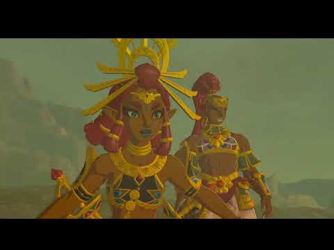 Видео: The Legend of Zelda: Tears of the Kingdom Риджу из города герудо